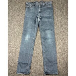 Alberto Pipe Regular Fit Super Stretch Dual FX Blue Jeans Mens 34x34 (33x33)